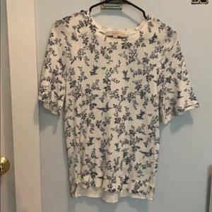 Half bell sleeve LOFT top